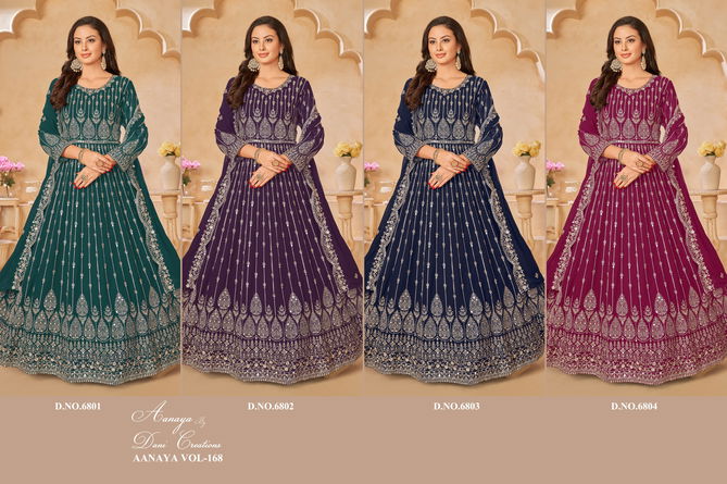 Aanaya Vol 168 By Twisha Wedding Wear Wholesale Salwar Suits Suppliers In India